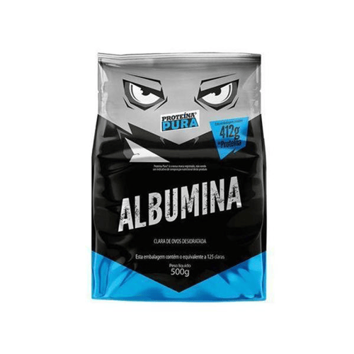 Imagem do produto Albumina Clara De Ovo Desidratada Proteina Pura 500Gr