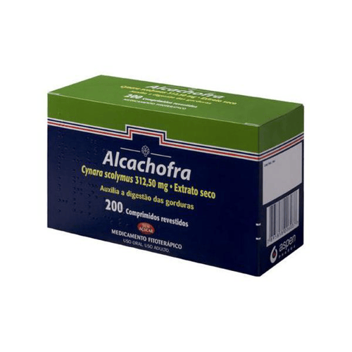 Alcachofra - Aspen Pharma C 200 Comprimidos