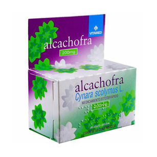 Imagem do produto Alcachofra - Pura 200 Mg Com 50 Comprimidos