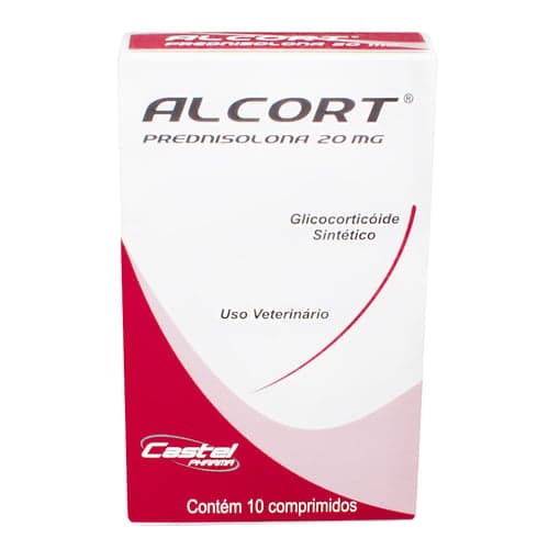 Imagem do produto Alcort 20Mg Uso Veterinário Com 10 Comprimidos