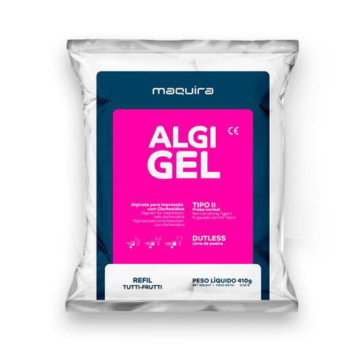 Imagem do produto Alginato Algi Gel Tipo Ll Tuttifrutti 410G Maquira