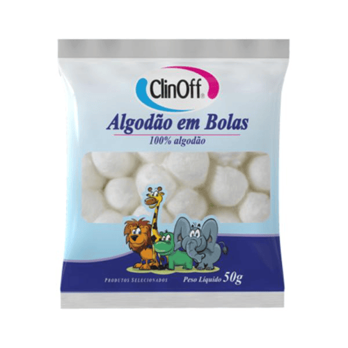 Imagem do produto Algodão - Bolas Clin Off 50G