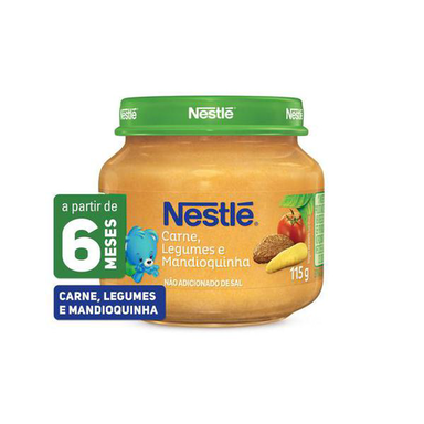 Imagem do produto Alimento - Nestle Carne/Cen/Bat/Mand 115G