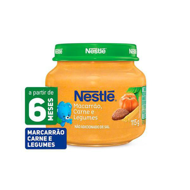 Imagem do produto Alimento - Nestle Carne/Leg/Macarao 115G