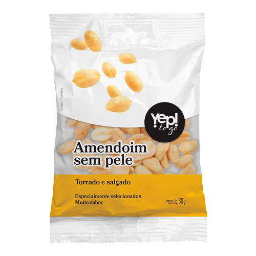 Imagem do produto Amendoim Yep To Go Torrado Salgado 30G