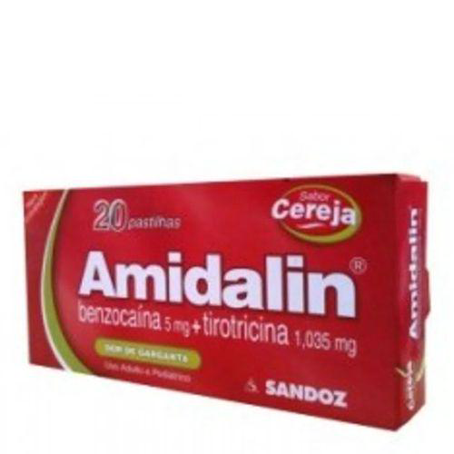 Imagem do produto Amidalin - Cereja 20 Pastilhas