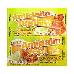 Imagem do produto Amidalin Yep Com 5 Balas Mel Limão