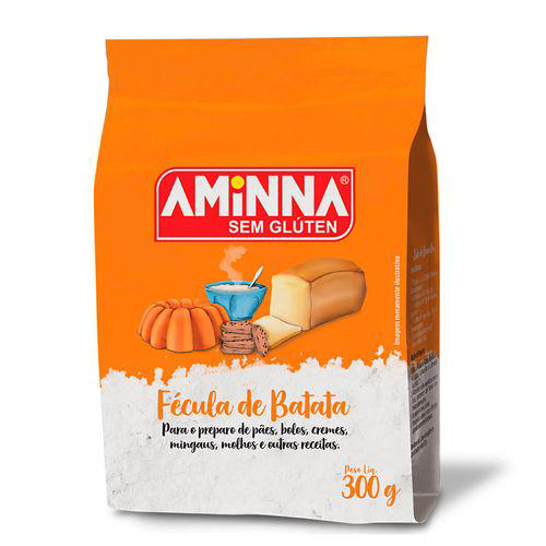 Imagem do produto Aminna Fécula De Batata Sem Glúten 400G Aminna