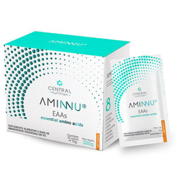 Imagem do produto Aminnu 30 Sachês De 10G Tangerina Central Nutrition