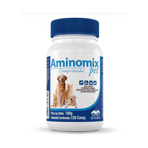 Imagem do produto Aminomix Pet 120 Comprimidos