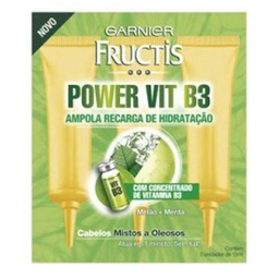 Imagem do produto Ampola Power Vitamina B3 C 3 15 Ml Garnier Fructis