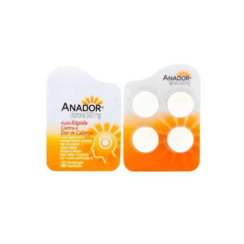 Imagem do produto Anador - 500 Mg 240 Comprimidos