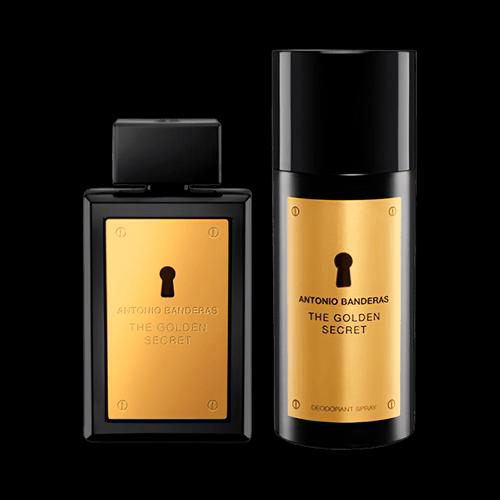 Imagem do produto Antonio Bandeiras Kit Golden Secret Eau De Toilette Perfume Masculino 100Ml + Desodorante 150Ml