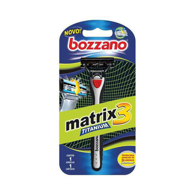 Imagem do produto Aparelho - De Barbear Bozzano Matrix 3 Titanium
