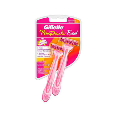 Imagem do produto Aparelho - De Barbear Gillette Prestobarba Excel Feminino C 2 Unidades