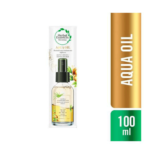 Imagem do produto Aqua Óleo Para Os Cabelos Herbal Essences Babosa & De Argan Com 100Ml