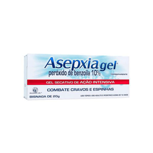 Imagem do produto Asepxia - Gel 10% 20G