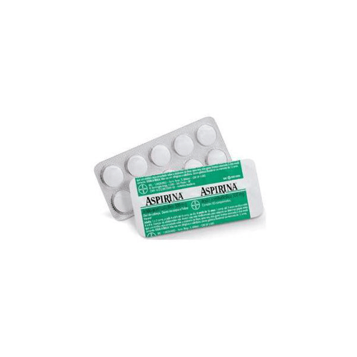 Aspirina - Adulto 500 Mg Com 10 Comprimidos