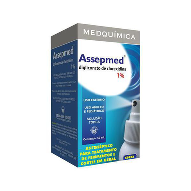 Imagem do produto Assepmed - Solução Tópica Spray 50 Ml