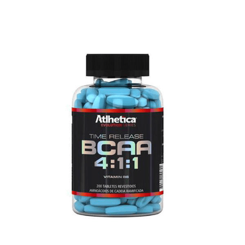 Imagem do produto Atlhetica Bcaa Time Release 4:1:1 200 Tabletes Atlhetica