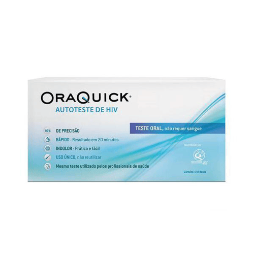 Imagem do produto Autoteste De Hiv Oraquick Oral Anticorpos
