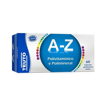 Imagem do produto Az Polivitaminico - E Poliminerais Com 60 Cápsulas
