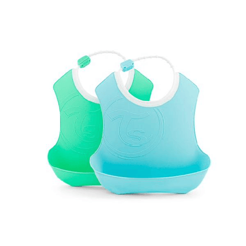 Imagem do produto Babadores Twistshake Azul E Verde 2 Unidades