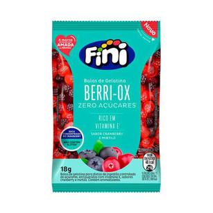 Imagem do produto Bala Fini Natural Sweets Berriox 18G