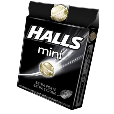 Imagem do produto Bala Halls Mini Extra Forte Sem Açúcar Com 15G 15G