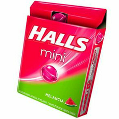 Imagem do produto Bala Halls Mini Melancia Com 15G