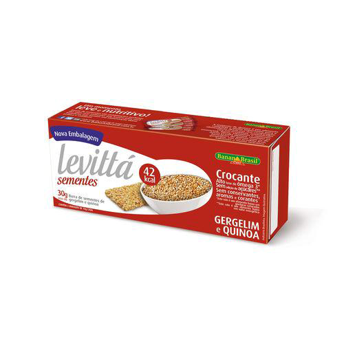Imagem do produto Banana Brasil Levitta, Gergelim E Quinoa 10G Banana Brasil