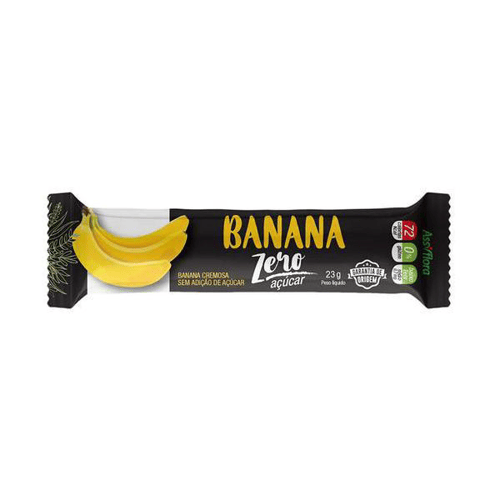 Imagem do produto Banana Cremosa Sem Açúcar Assiflora 22G