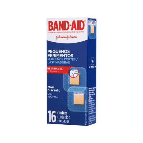 Band - Aid Peq Ferimentos 16 Unidades