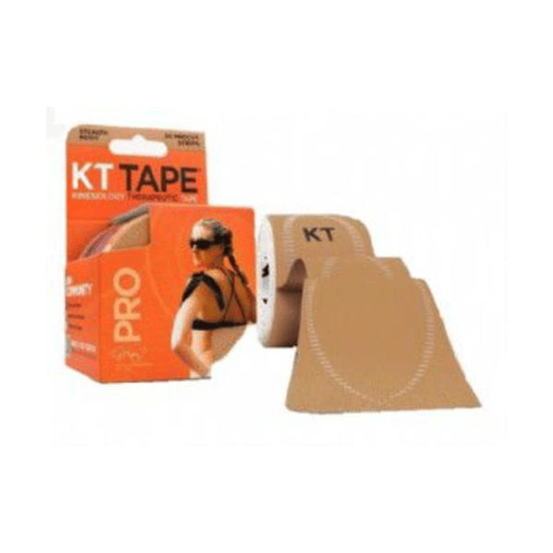 Imagem do produto Bandagem Kt Tape Pro Com 20 Tiras Pre Cortadas Bege