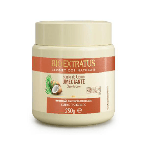 Imagem do produto Banho De Creme Umectante Bio Extratus Óleo De Coco 250 G