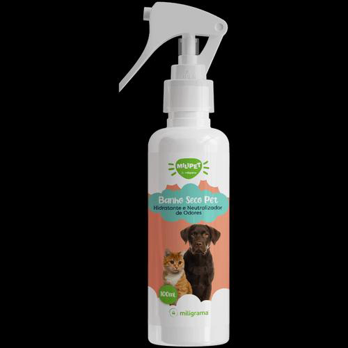 Imagem do produto Banho Seco Hidratante E Neutralizador De Odores Pet 100Ml