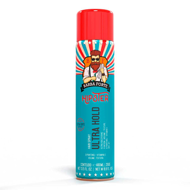 Imagem do produto Barba Forte Hipster Ultra Hold Hair Spray Fixador 400Ml