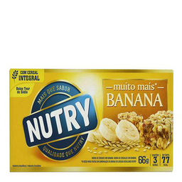 Imagem do produto Barra - Cereal Nutry Banana C 3Unid
