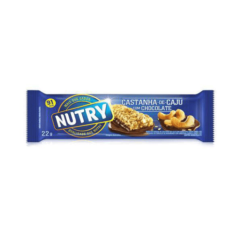 Imagem do produto Barra Cereal Nutry Caju Chocolate 22G