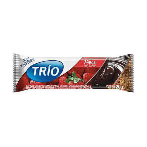 Imagem do produto Barra Cereal Trio Morango E Chocolate