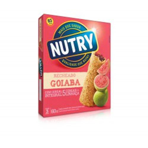 Imagem do produto Barra De Biscoito De Cereais Nutry Recheado Goiaba