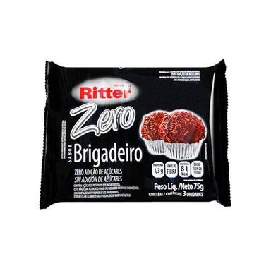 Imagem do produto Barra De Cereais Ritter Brigadeiro Zero Adição De Açúcar Com 3 Undiades De 25G Cada