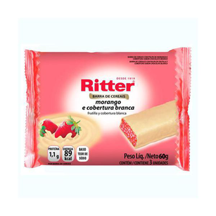Imagem do produto Barra De Cereais Ritter Chocolate Branco