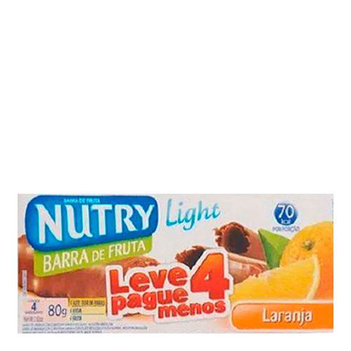 Imagem do produto Barra De Frutas Nutry Laranja 4 Unidades