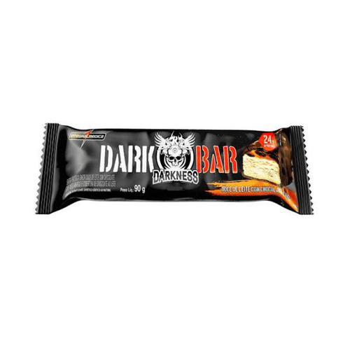 Barra De Proteína Darkness Integralmédica Doce De Leite Com Chocolate 90G