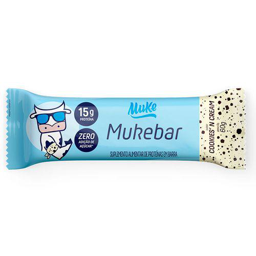 Imagem do produto Barra De Proteina Mukebar Cookies And Cream 60G
