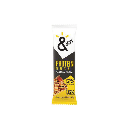 Imagem do produto Barra &Joy Protein Nuts Banana E Canela 35G Ultranutrição