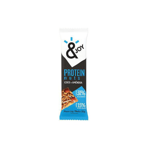 Imagem do produto Barra &Joy Protein Nuts Coco E Amêndoas 35G Ultranutrição