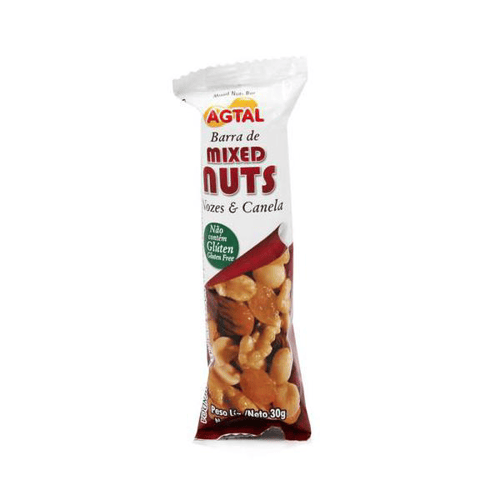 Imagem do produto Barra Mixed Nuts Nozes E Canela 30G