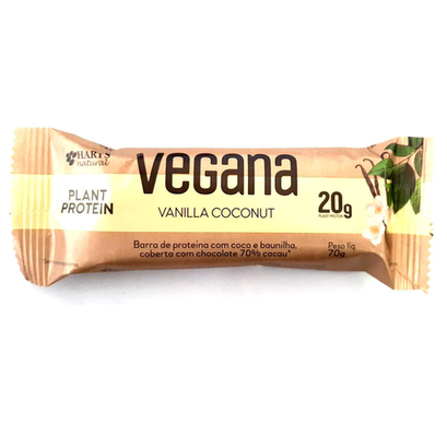 Imagem do produto Barra Vegana Com 20G De Proteina Vanilla Coconut 65G
